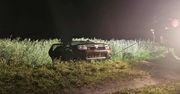 Witulin: Pijany kierowca nie dojechał do celu. Dacia wpadła do wody