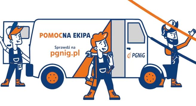 PGNiG promuje Pomocną Ekipę (wideo)