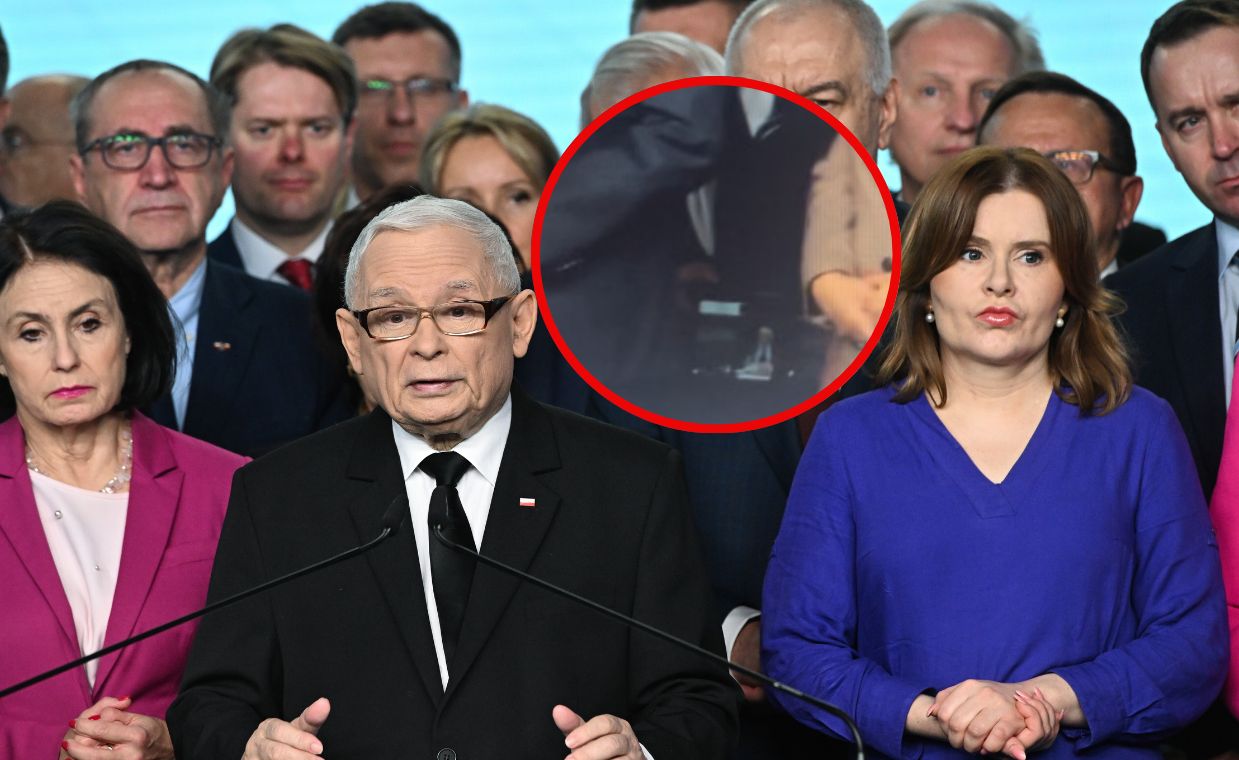 Kaczyński: "co tu się włączyło". Incydent na konferencji