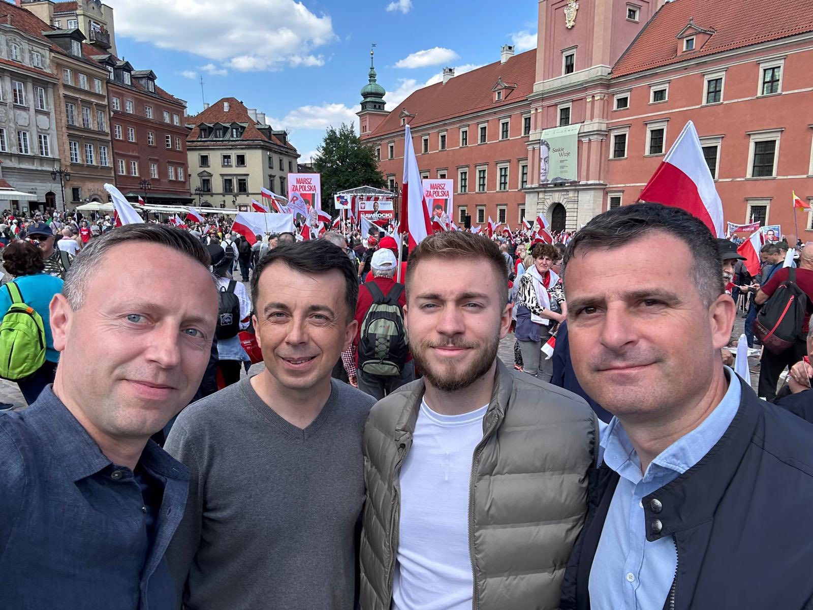 Michał Mulawa, Andrzej Szarlip, Bartłomiej Kaczor i Bartłomiej Ś