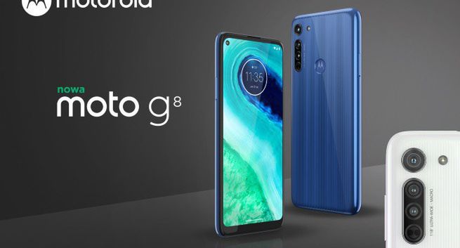 Motorola: nowy smartfon moto g8 (wideo)