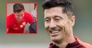 Tak dziewczynka nazwała Lewandowskiego. Wybuchł śmiechem