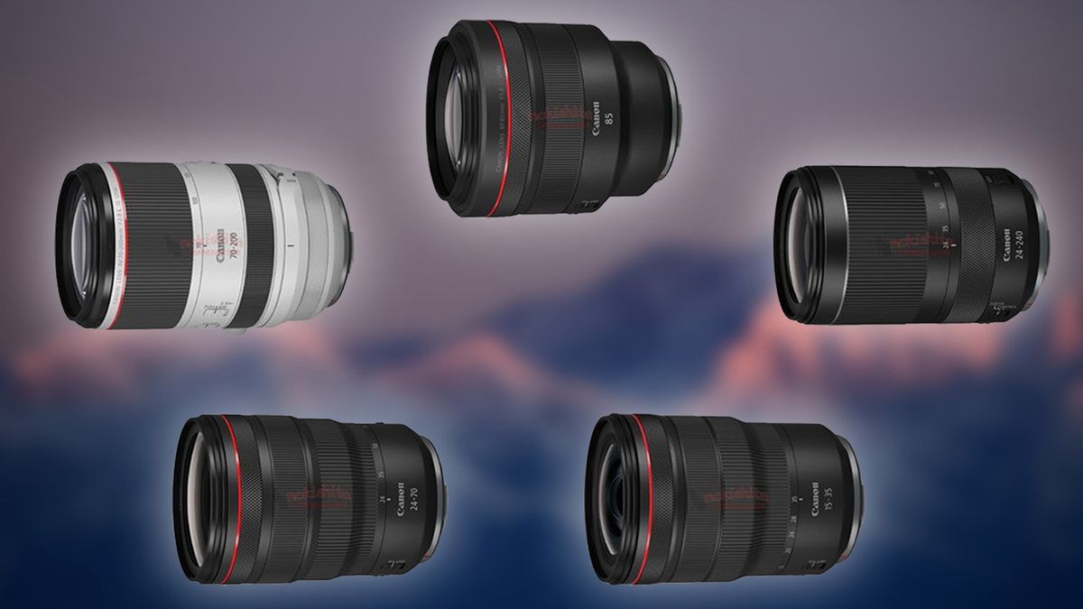 Canon może zaprezentować 5 nowych obiektywów RF już w przyszłym tygodniu 1