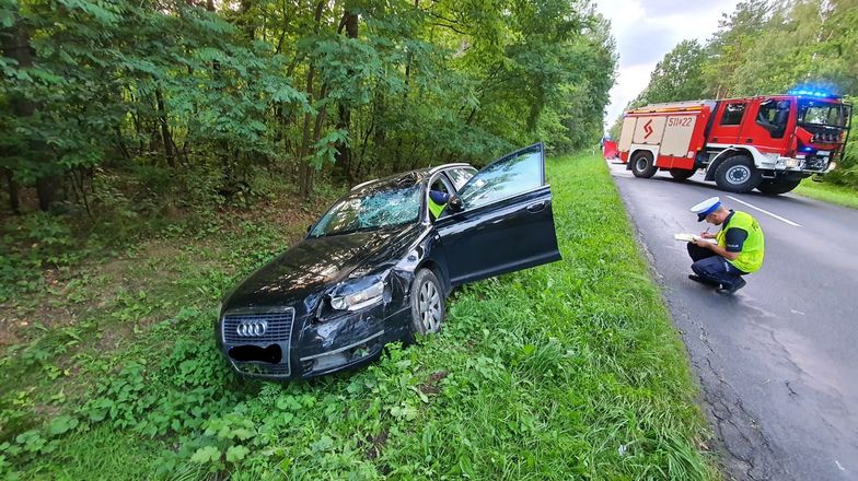 Tragiczny wypadek w Radomsku. Audi zmiotło rowerzystkę