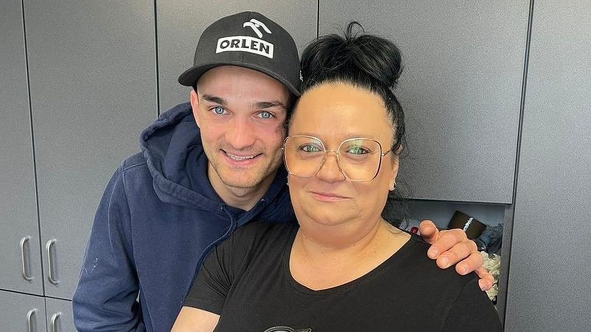 Bartosz Zmarzlik z mamą