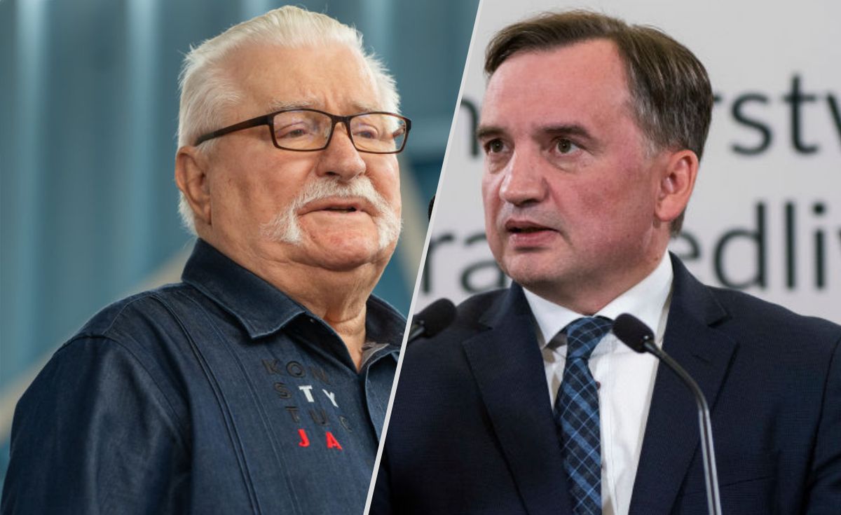 Lech Wałęsa chce, żeby to Zbigniew Ziobro wypłacił mu 130 tys. zł