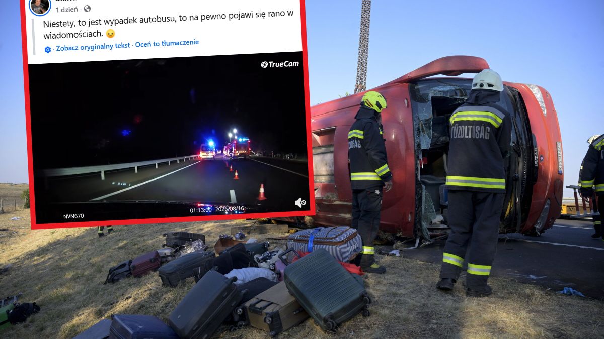 Muzyk opublikował nagranie z węgierskiej autostrady