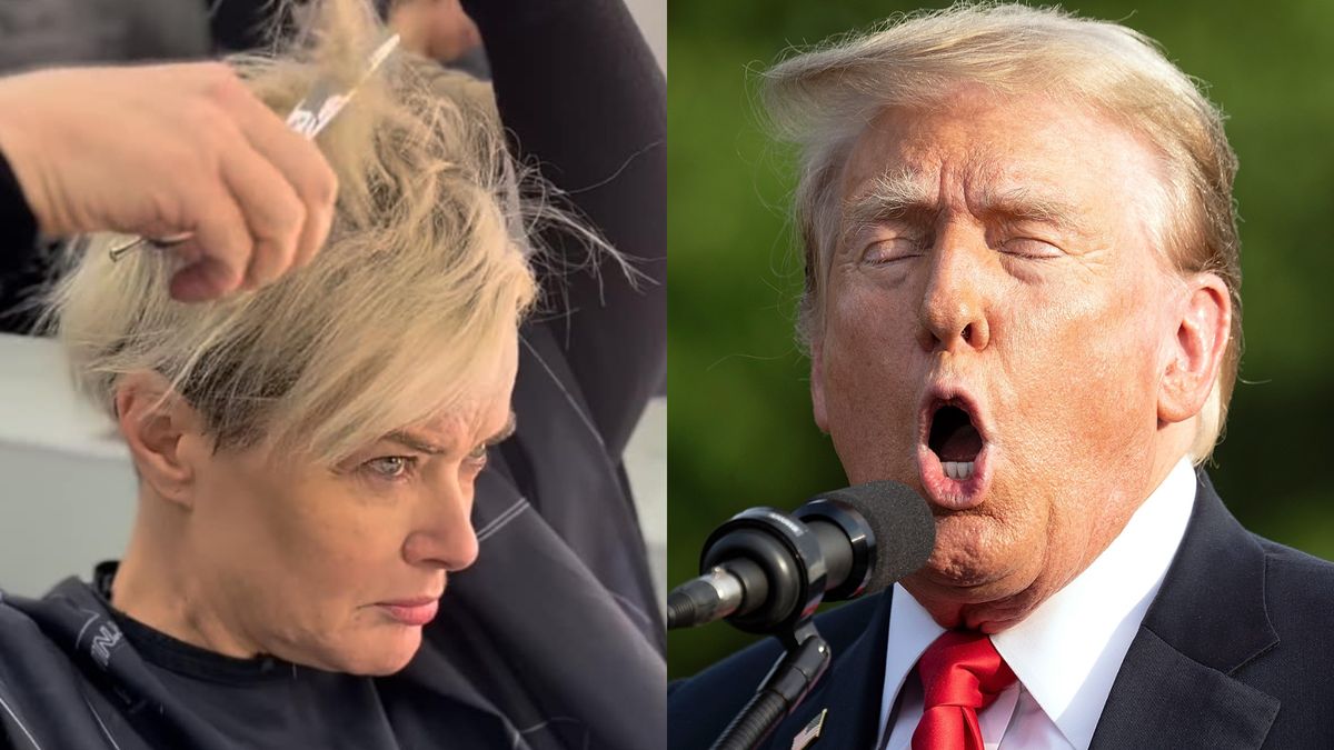 Monika Richardson zmieniła fryzurę. Wszystko przez Trumpa