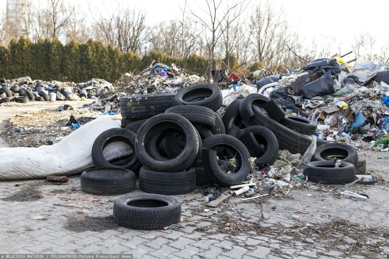 Pięć lat więzienia i grzywna. Sprowadził z zagranicy 500 ton śmieci