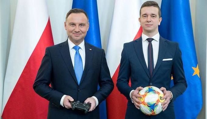 Facebook / Kancelaria Prezydenta RP / Na zdjęciu: Andrzej Duda (z lewej)