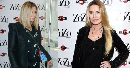 Stylowa Małgorzata Rozenek i elegancka Hannna Lis pozują na prezentacji biżuterii (ZDJĘCIA)