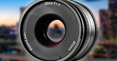 Kamlan 28 mm f/1.4 – budżetowe, manualny standard dla matryc APS-C już na Kickstarterze