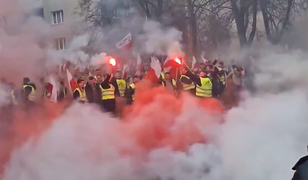 Rolnik błagalnym głosem. "Przyjedźcie"