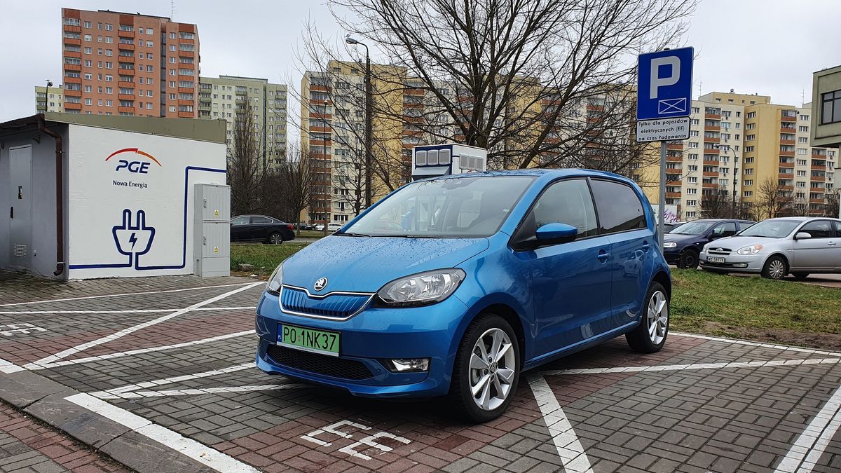Skoda Citigo-e iV (2020) (fot. Michał Zieliński)