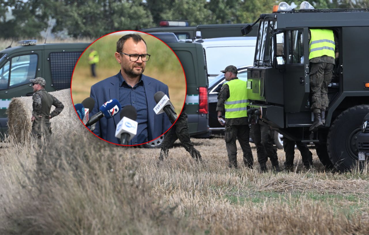 Wybuch w Osinach. Obiekt prawdopodobnie nadleciał z Białorusi