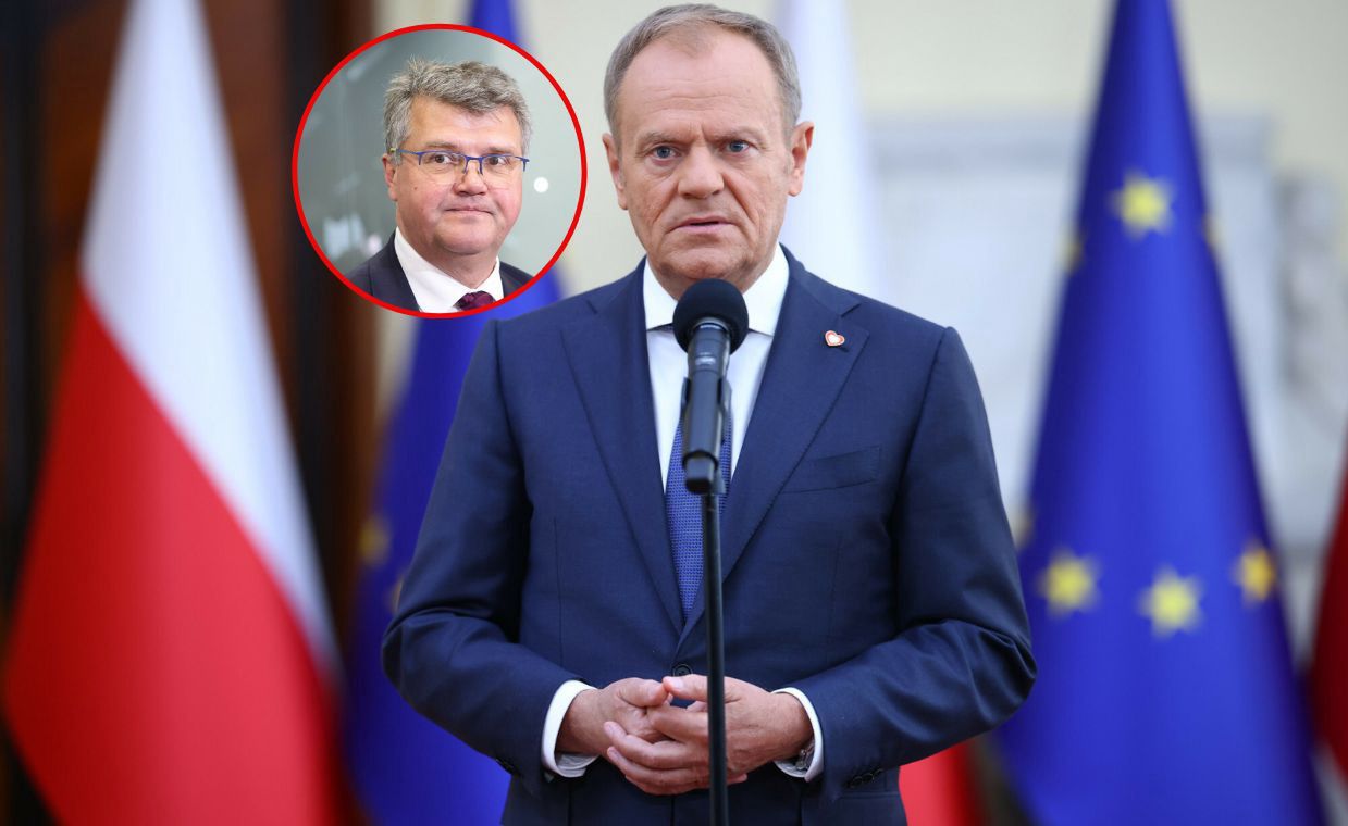 Tusk zdecydowanie o Wąsiku. "Wiedział o aferze wizowej"