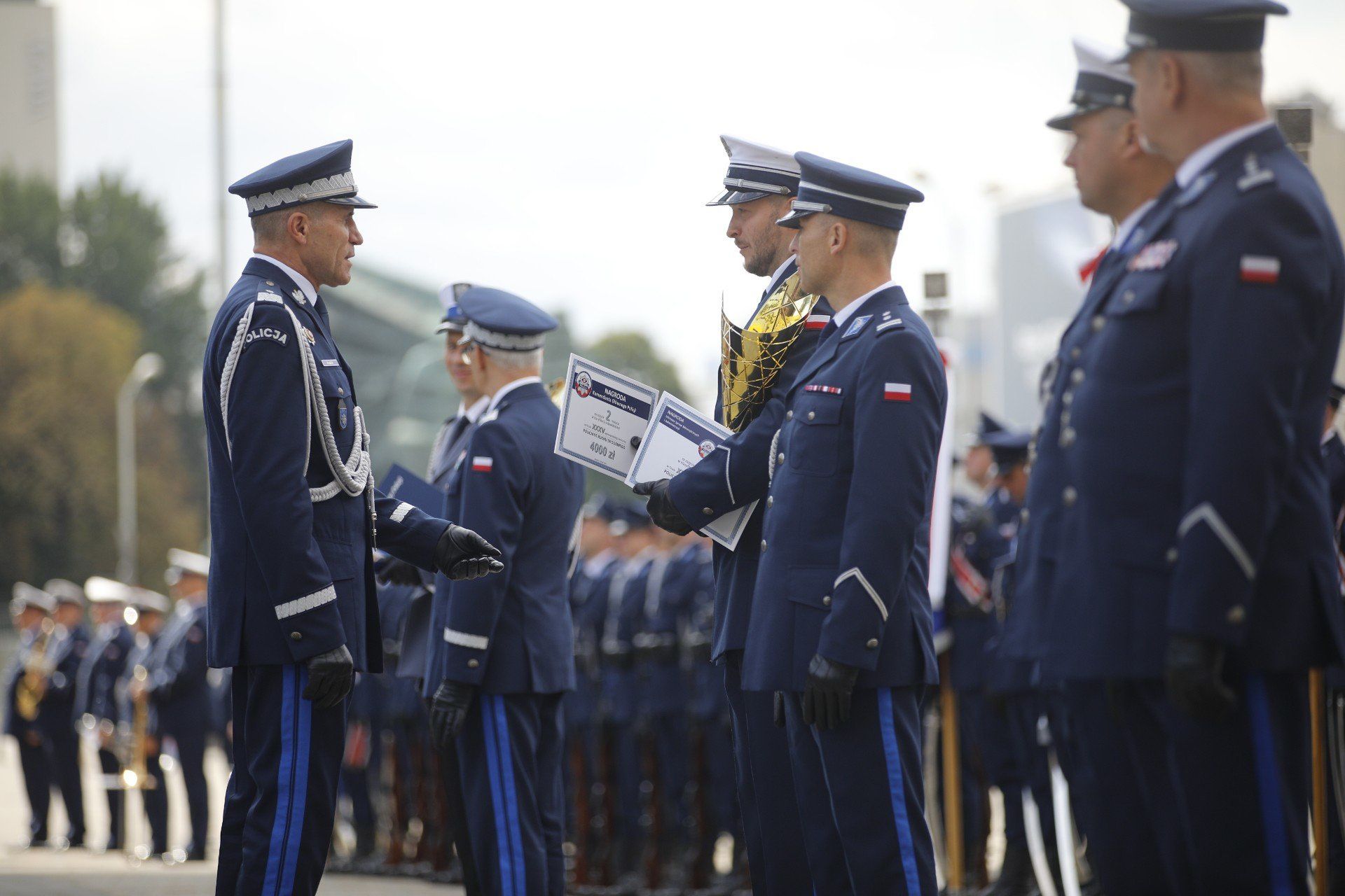 19.09.2025 KATOWICE 
 
 POLICJA SLUBOWANIE WRECZENIE NAGROD W KONKURSIE POLICJANT RUCHU DROGOWEGO
 FOT. MARZENA BUGALA-ASTASZOW/ /DZIENNIK ZACHODNI/ POLSKA PRESS