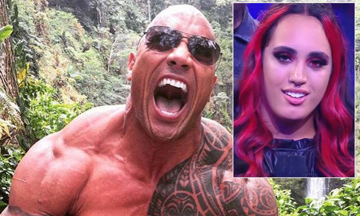 Dwayne "The Rock" Johnson jest dumny z córki. 21-latka też została wrestlerką