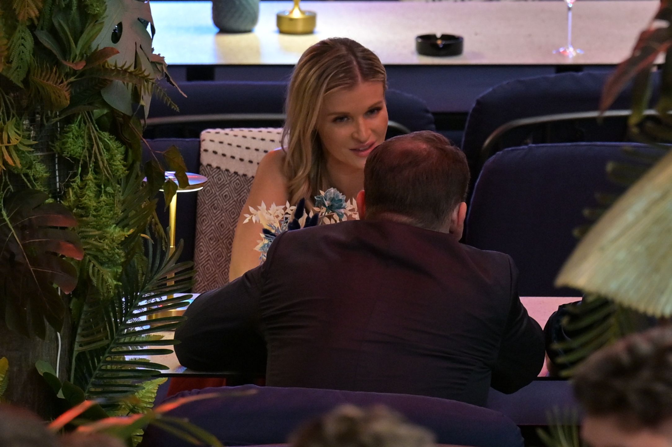 Joanna Krupa i Dominik Tarczyński w restauracji