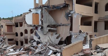 Tragedia w Hiszpanii. Runął 3-piętrowy budynek. Co najmniej jedna osoba nie żyje