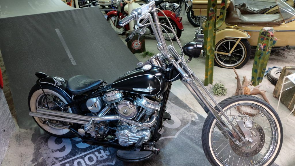 Rowery i motocykle w muzeum