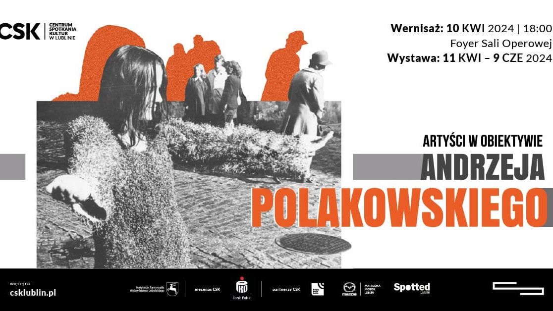 grafika Artyści w obiektywie Andrzeja Polakowskiego