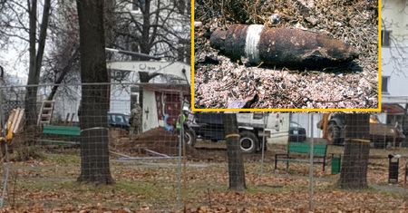 Bomba lotnicza na placu zabaw. Ważyła ponad 250 kilogramów
