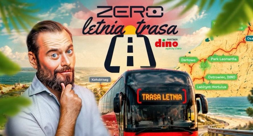 Kanał Zero rusza w trasę na koniec wakacji. Partnerem została sieć Dino