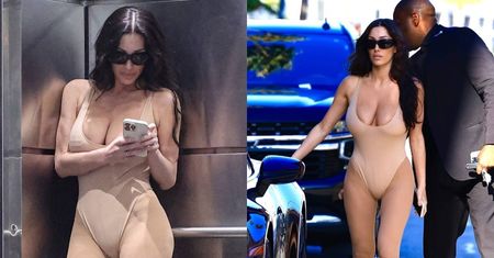 Bianca Censori czmychnęła do kosmetyczki w cielistym body i butach yeti. Kanye nie przestaje stylizować jej na swoją eks