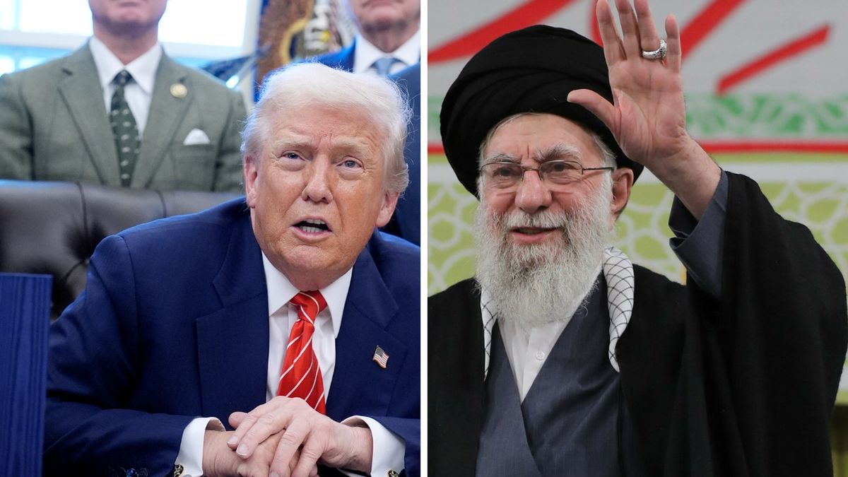 Donald Trump i Ali Chamenei