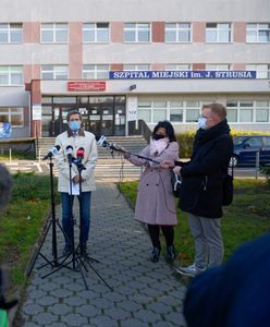 Koronawirus. Poznań. Tragedia w szpitalu. Pacjent z COVID-19 wyskoczył przez okno