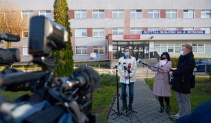 Koronawirus. Poznań. Tragedia w szpitalu. Pacjent z COVID-19 wyskoczył przez okno