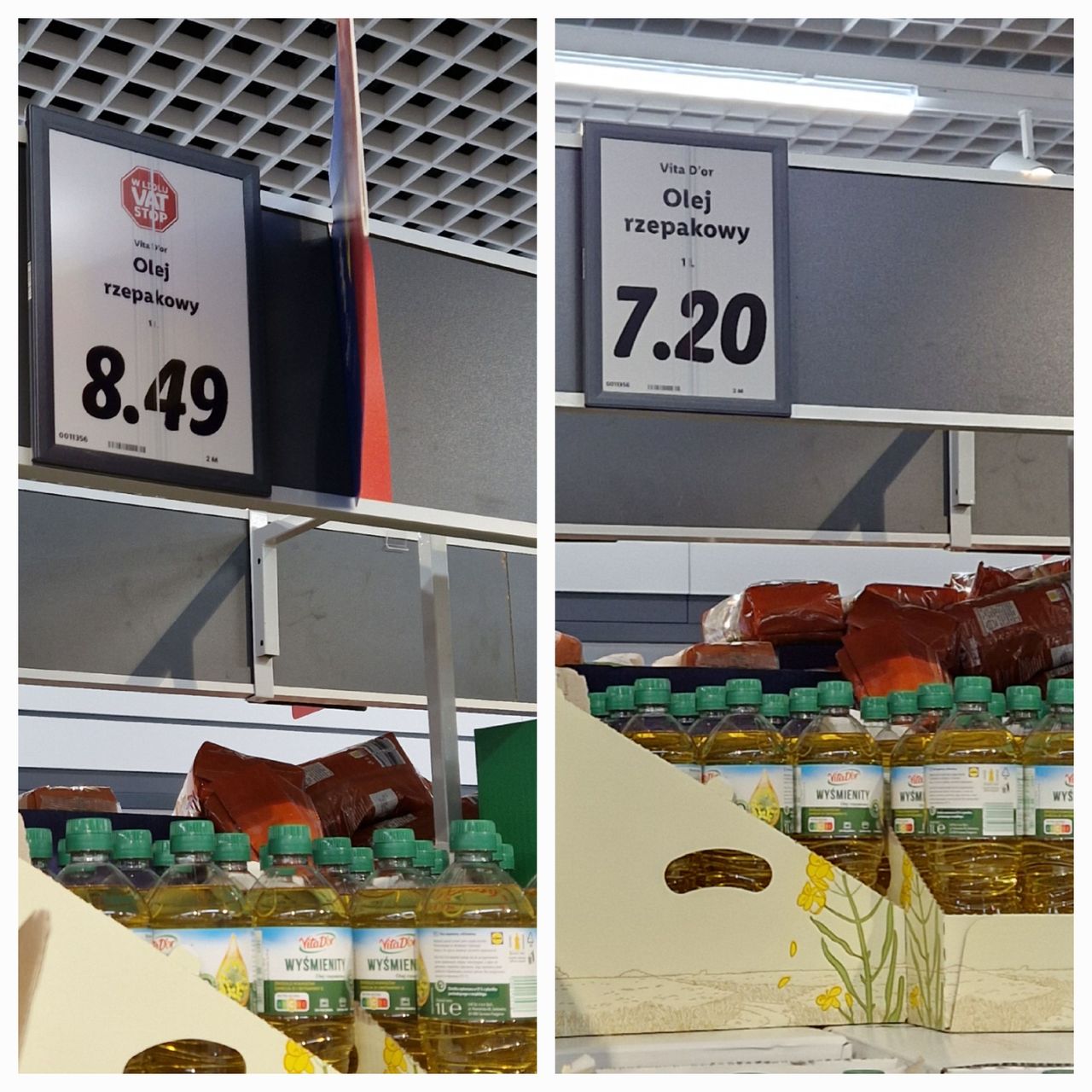 W Lidlu "STOP VAT", ale ceny rosną. Sprawdziliśmy, ile kosztują zakupy