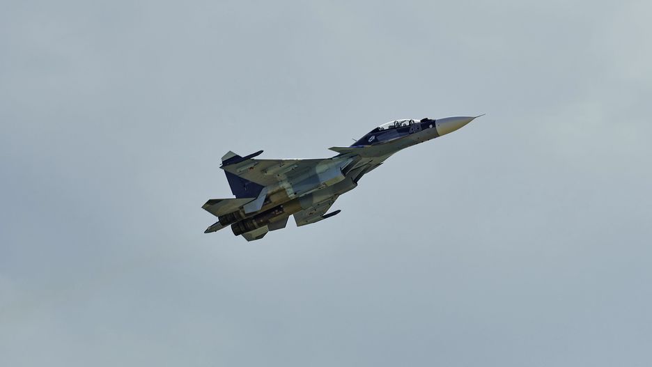 Su-30 został zestrzelony przez Ukraińców [zdj. ilustracyjne]