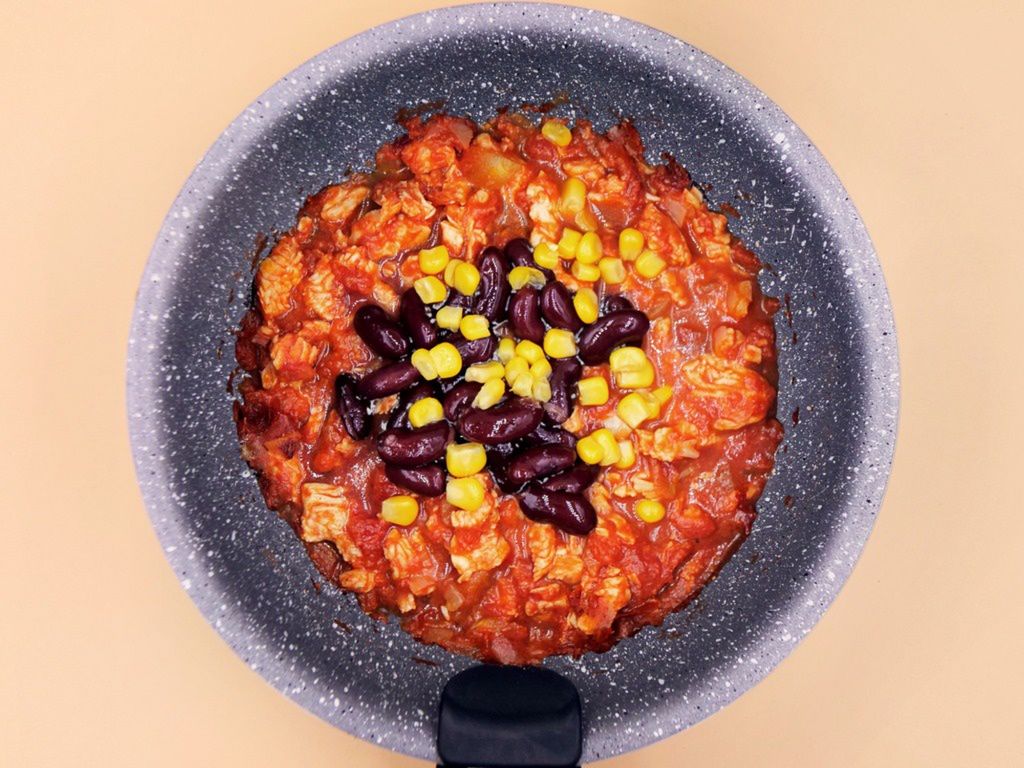 chilli con carne z kurczakiem 4
