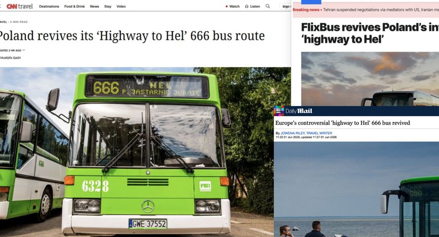 Linia 666 wraca na Hel. Marketingowy strzał w dziesiątkę czy ryzykowna prowokacja?