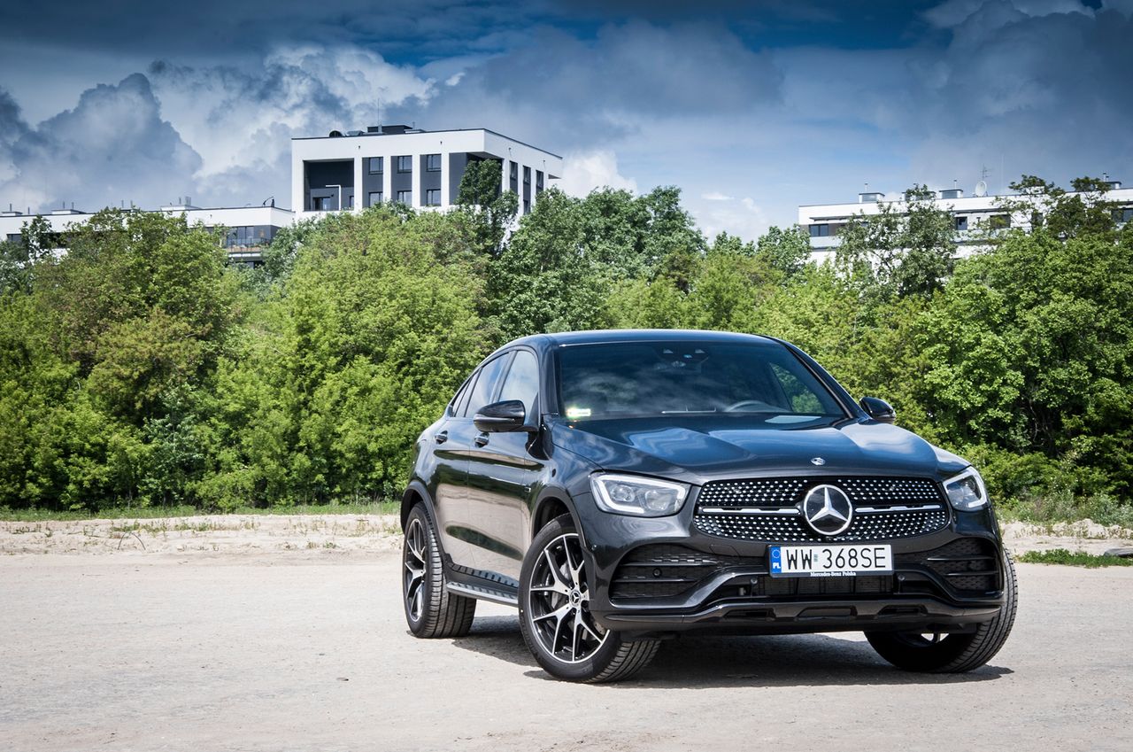 Mercedes-Benz GLC 300e Coupe EQ Power (2020) (fot. Mateusz Żuchowski)