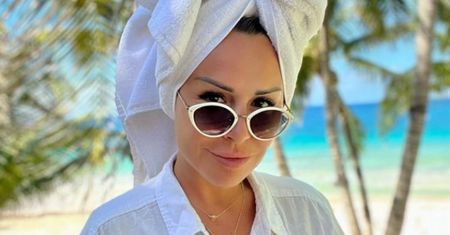 Blanka Lipińska eksponuje smukłą sylwetkę w kusym stroju kąpielowym (FOTO)