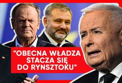 Kaczyński się nie hamował. "Obecna władza stacza się do rynsztoku"
