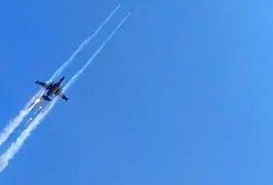 Błyskawiczny atak z powietrza. Piloci Su-25 nagrani w akcji