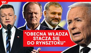 Kaczyński się nie hamował. "Obecna władza stacza się do rynsztoku"
