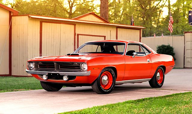 Plymouth Hemi Cuda z przebiegiem 81 mil za nawet 800 tys. dol