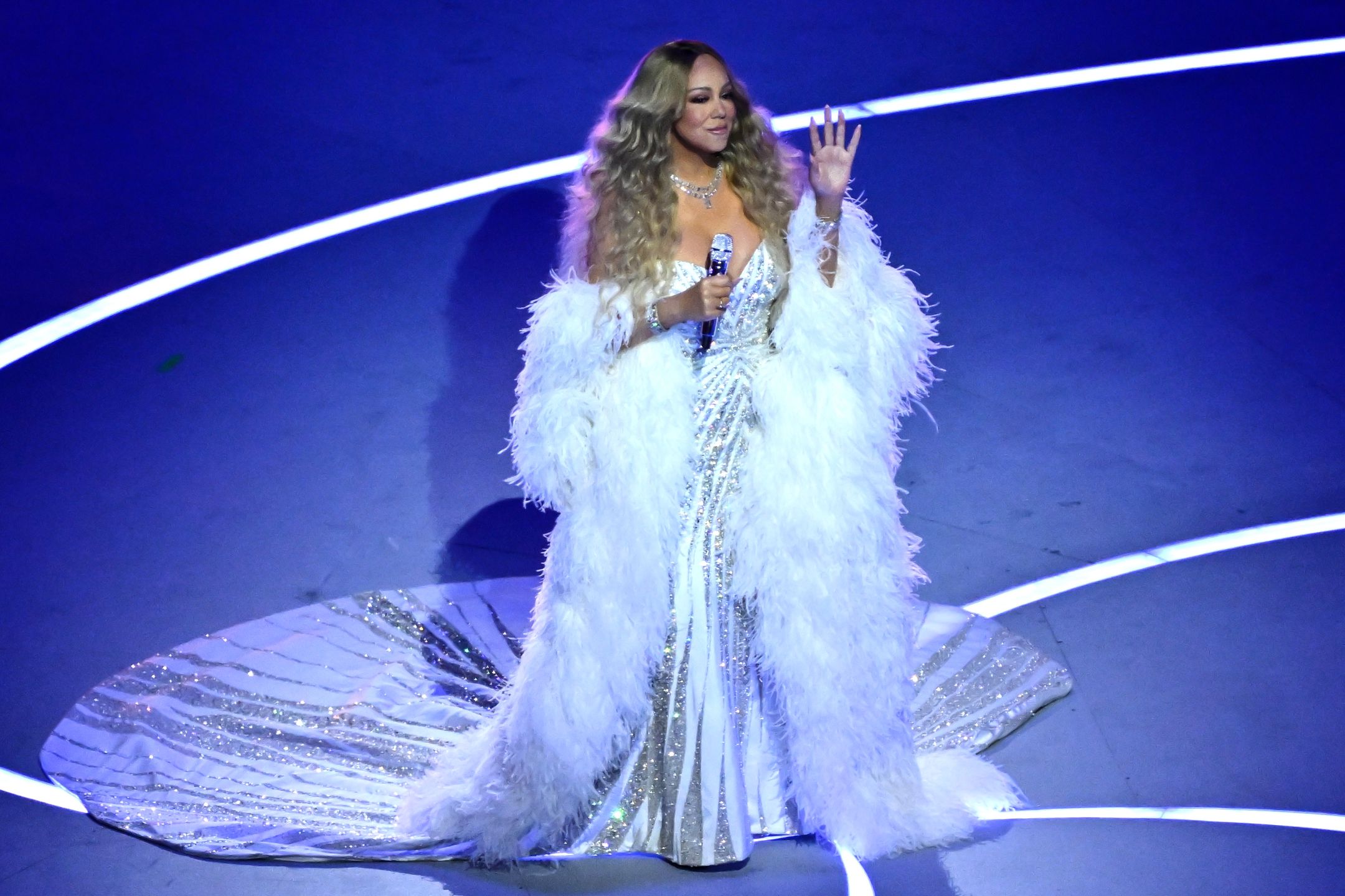 Mariah Carey na otwarciu igrzysk