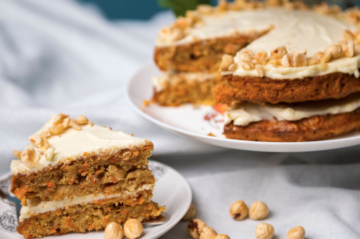 Autumn delight: Perfect carrot cake with cream cheese frosting