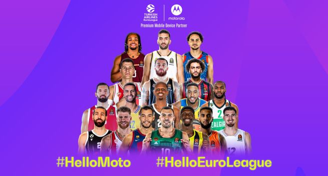 Motorola oficjalnym partnerem koszykarskiej Euroleague Basketball