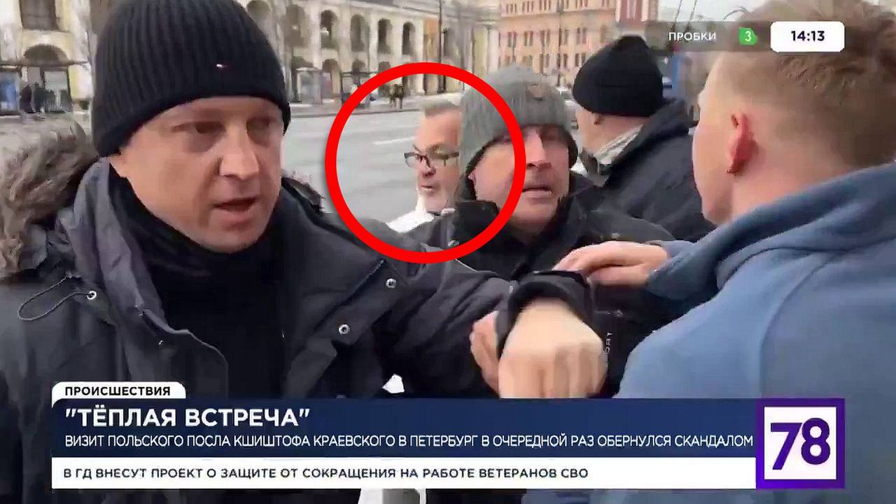 Atak na polskiego ambasadora w Rosji. Jest nagranie