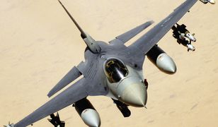 Pilot F-16 oślepiony podczas lądowania w Łasku. Ktoś użył lasera