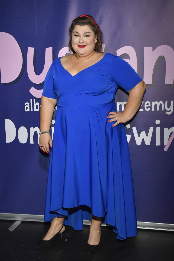 Dominika Gwit w wieczorowej kreacji 
