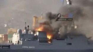 Atak na port wojenny w Noworosyjsku. Tak wyglądało uderzenie na Admirała Makarowa