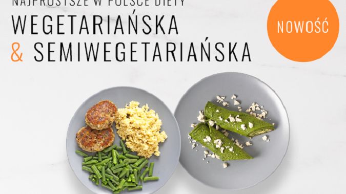 Nowość! Najprostsze w Polsce diety Wegetariańska i Semiwegetariańska